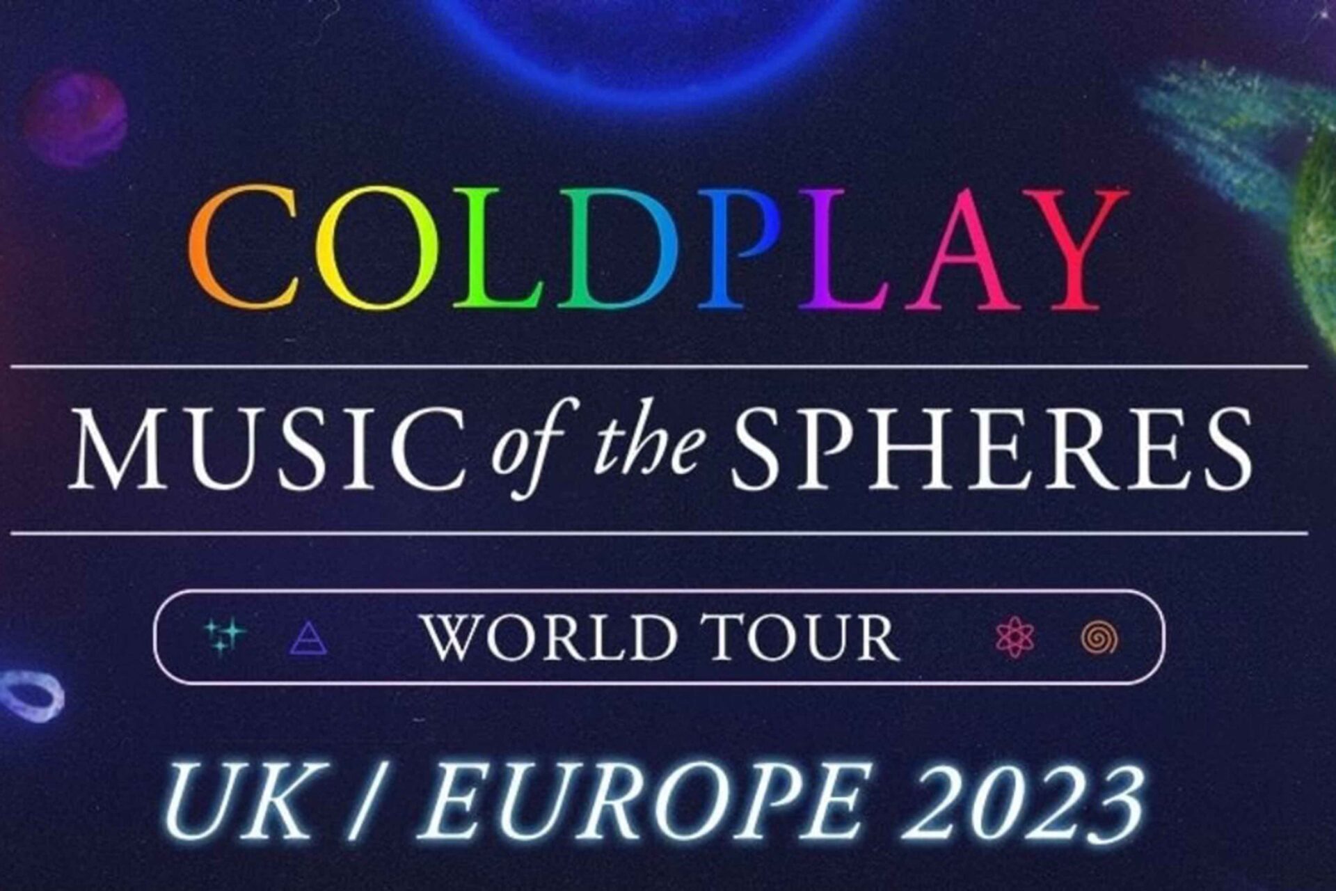 I Coldplay in concerto a Milano e Napoli nel 2023 con il "Music of the